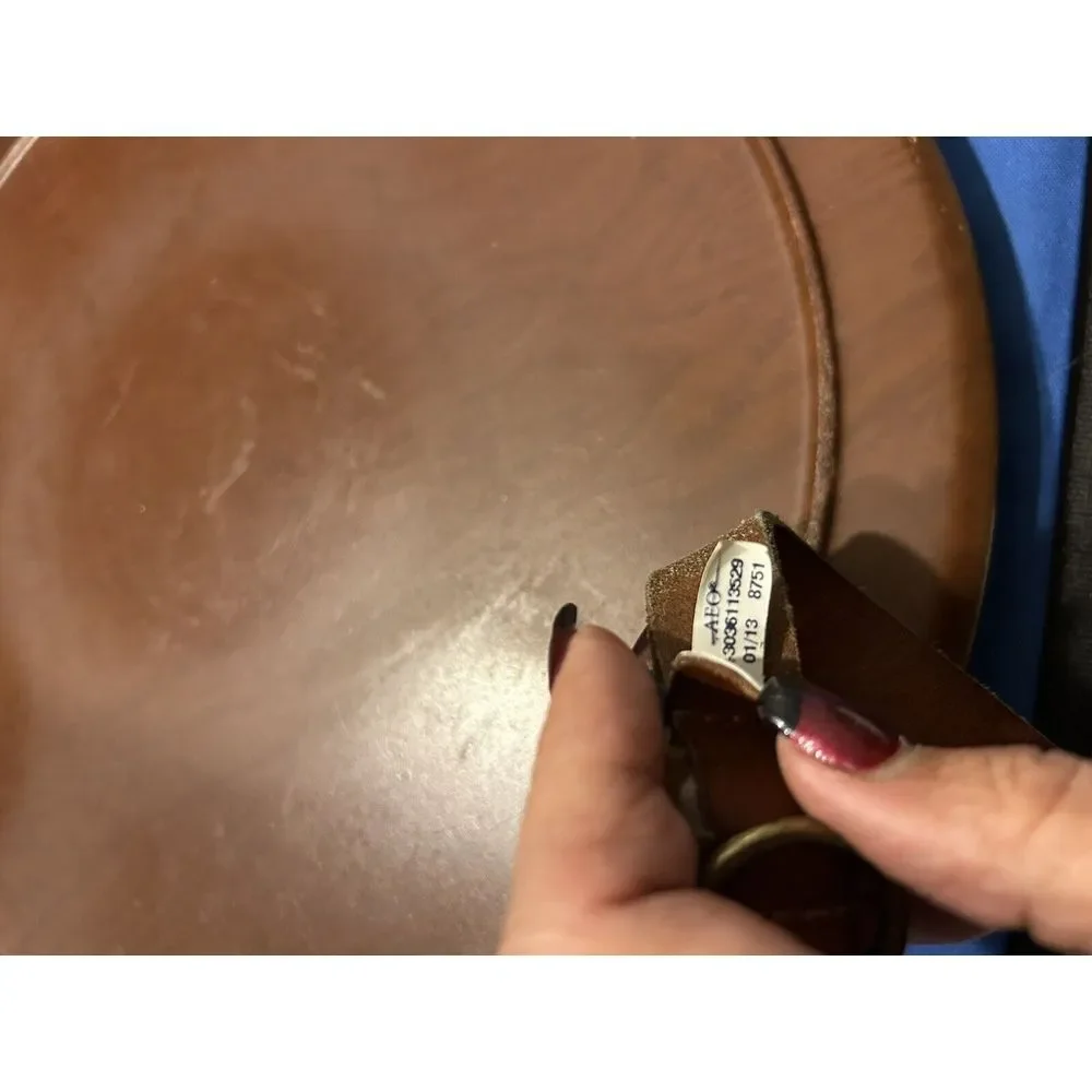AEO American Eagle‎ Outfitters Tan Leather BELT SIZE S - 38